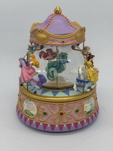 Multi princess carousel snow - princess,
